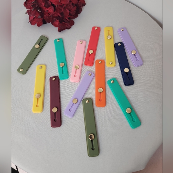 5PCS Colorful Silicone Phone  Holder accessories - Picture 3 of 6